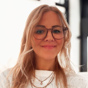 Portrait of Patricia Georgsson, Sales and Marketing at Quality Think.